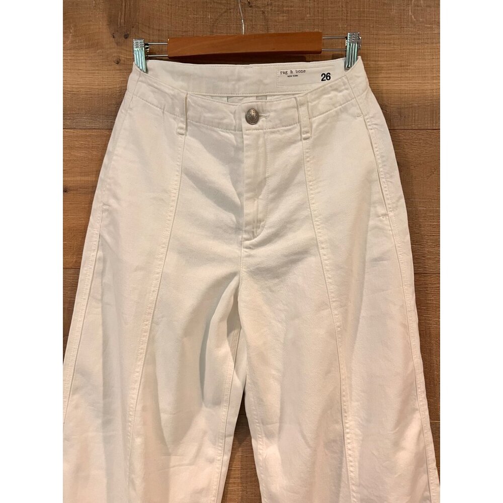 NWT rag & bone Featherweight Arianna Palazzo Pants JEANS SIZE 26 - Picture 5 of 9